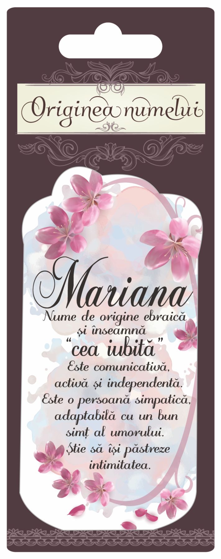 Magnet - Mariana ( 10 cm x 5 cm ) Magnet - Mariana ( 10 cm x 5 cm )