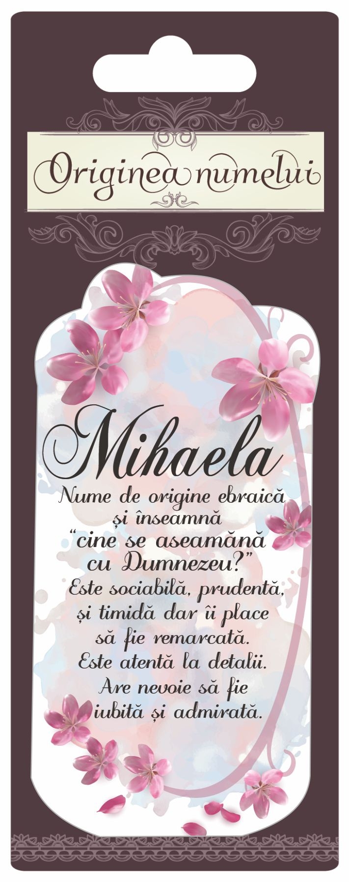 Magnet - Mihaela ( 10 cm x 5 cm ) Magnet - Mihaela ( 10 cm x 5 cm )
