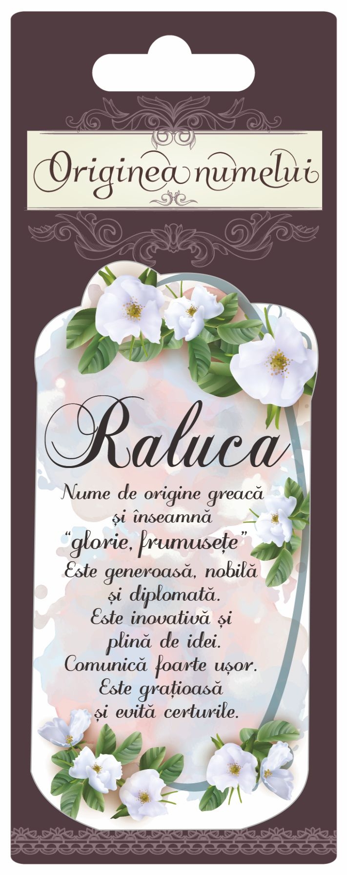 Magnet - Raluca ( 10 cm x 5 cm ) Magnet - Raluca ( 10 cm x 5 cm )