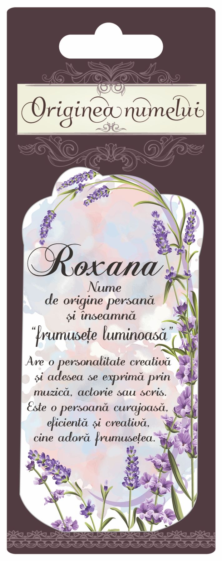 Magnet - Roxana ( 10 cm x 5 cm ) Magnet - Roxana ( 10 cm x 5 cm )
