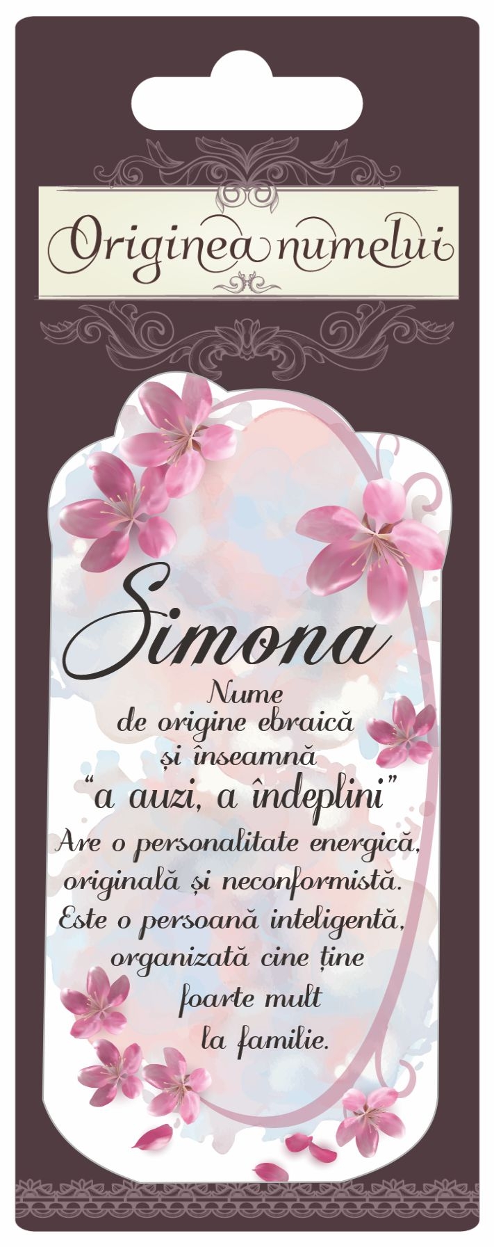 Magnet - Simona ( 10 cm x 5 cm ) Magnet - Simona ( 10 cm x 5 cm )